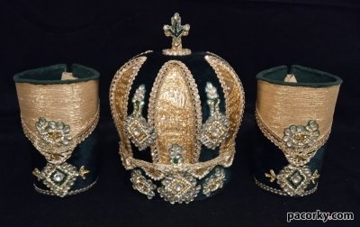 Шапка-корона для РІЗДВЯНОГО ВЕРТЕПУ