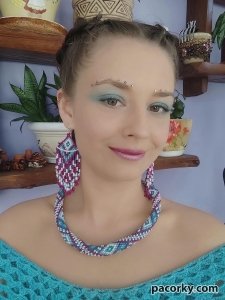 Набір зі жгута та сережок