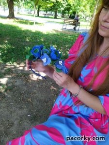 Обруч із квітів