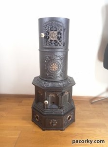 Чавунна пічка h1280мм "Ранкова"