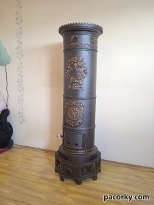 Чавунна пічка h128cm