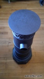 Чавунна пічка Chisnyoviz h1135mm на опалення 120м.кв