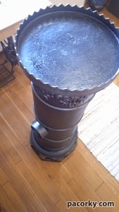 Чавунна пічка Chisnyoviz h1135mm на опалення 120м.кв