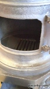 Чавунна пічка Chisnyoviz h1135mm на опалення 120м.кв
