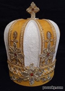 Шапка-корона для РІЗДВЯНОГО ВЕРТЕПУ