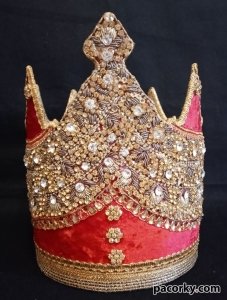 Шапка-корона для РІЗДВЯНОГО ВЕРТЕПУ