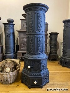 Чавунна пічка для обігріву 100м.кв 