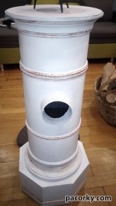 Чавунна пічка, підставка, ваза h860mm «Dolha-Rókamezői vasgyár»