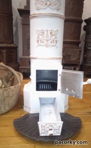 Чавунна пічка, підставка, ваза h860mm «Dolha-Rókamezői vasgyár»