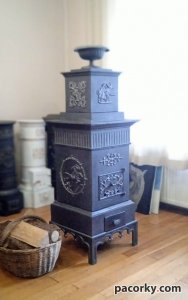 Пічка флагман 1850 року. Найбільша топка, для опалення 150м.кв  