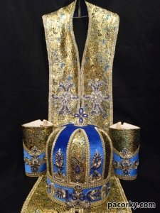Шапка-корона  Святого Миколая