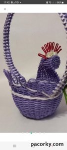 Кошик великодній для дітей