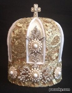 Шапка-корона  Святого Миколая