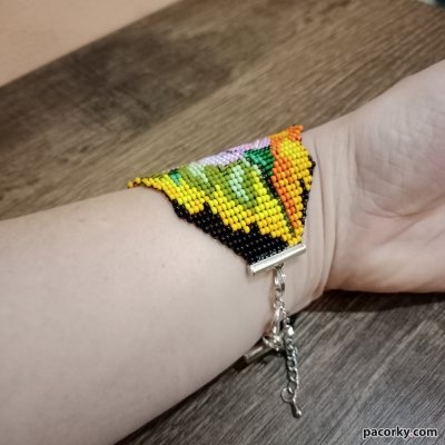Браслет з бісеру "Натхнення"