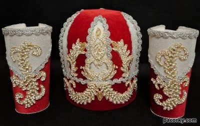 Шапка-корона для РІЗДВЯНОГО ВЕРТЕПУ