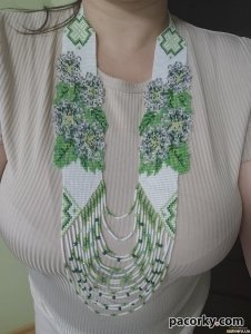 Круговий гердан ,, Цвіт Калини"