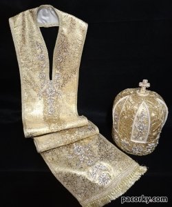 Шапка-корона  Святого Миколая
