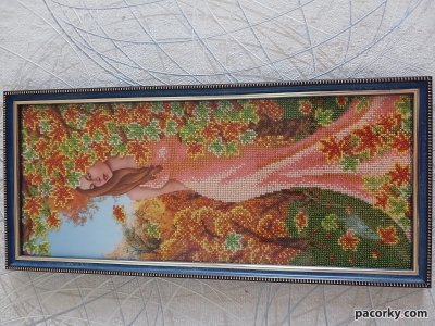Картина з бісеру ( Пори року)
