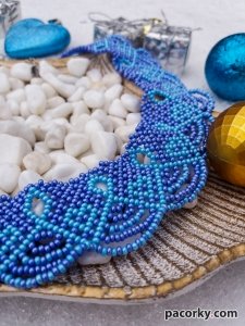 Ніжна силянка в синіх відтінках