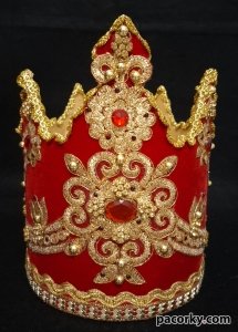Шапка-корона для РІЗДВЯНОГО ВЕРТЕПУ
