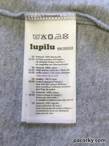Кофта на дівчинку Lupilu 6-12 міс. з вишивкою
