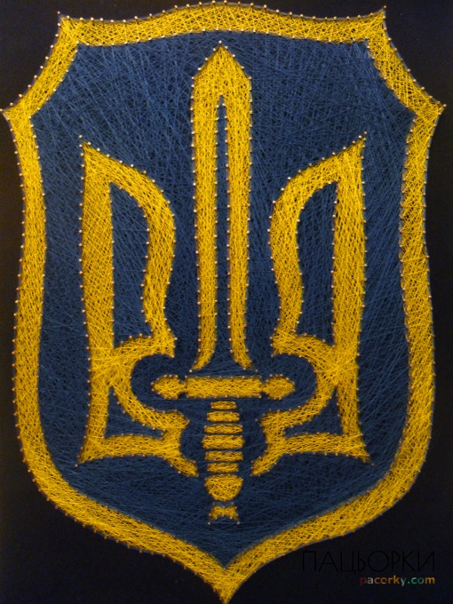 «Картина из ниток и гвоздей» STRING ART