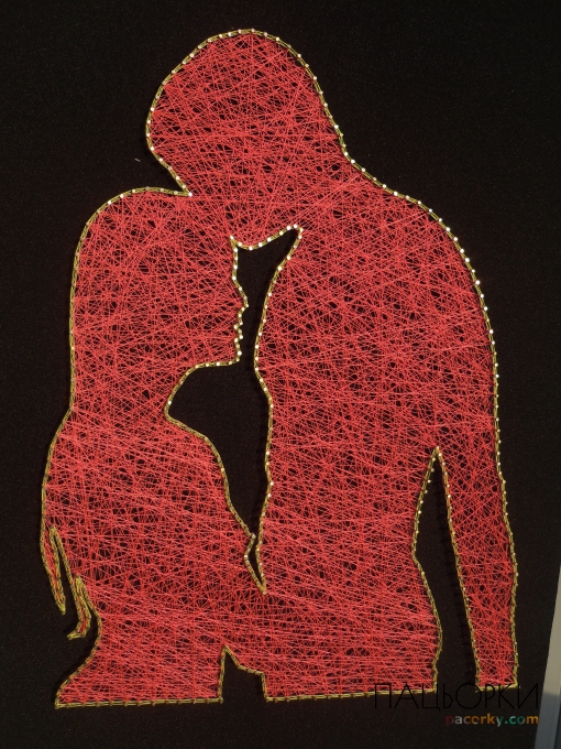 «Гвозди и нитки» STRING ART