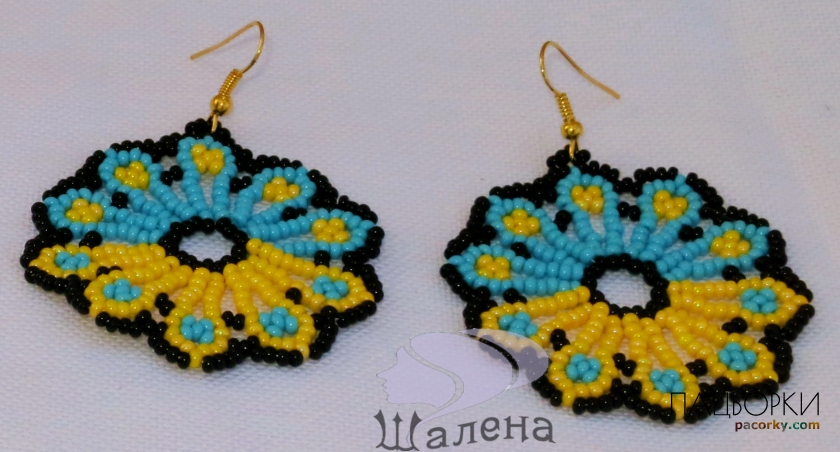 Сережки Квіти