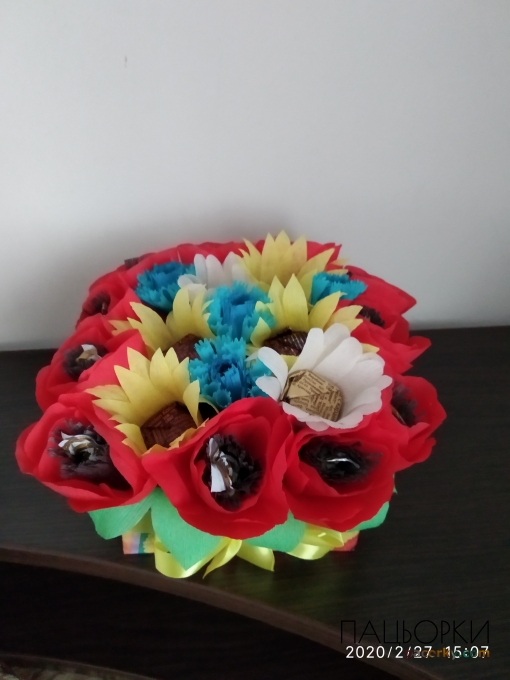 Букет з цукерок