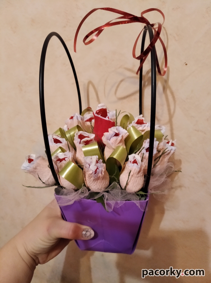 Букети з цукерками